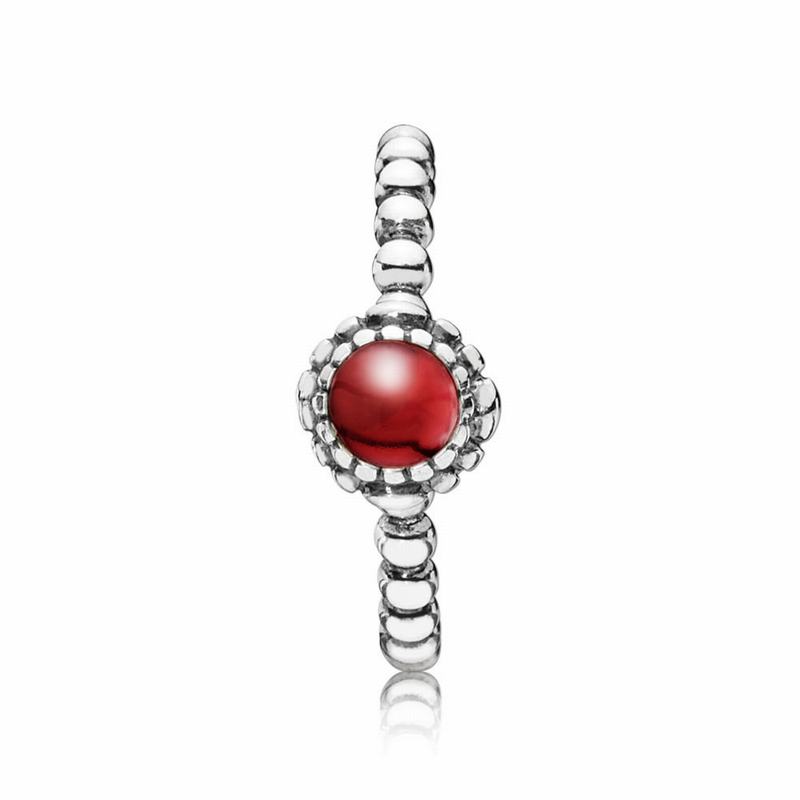 Pandora Birthday Blooms Ring January Silver Egypt KR1460235